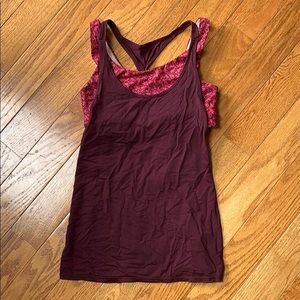 Lululemon tank & sports bra combo
